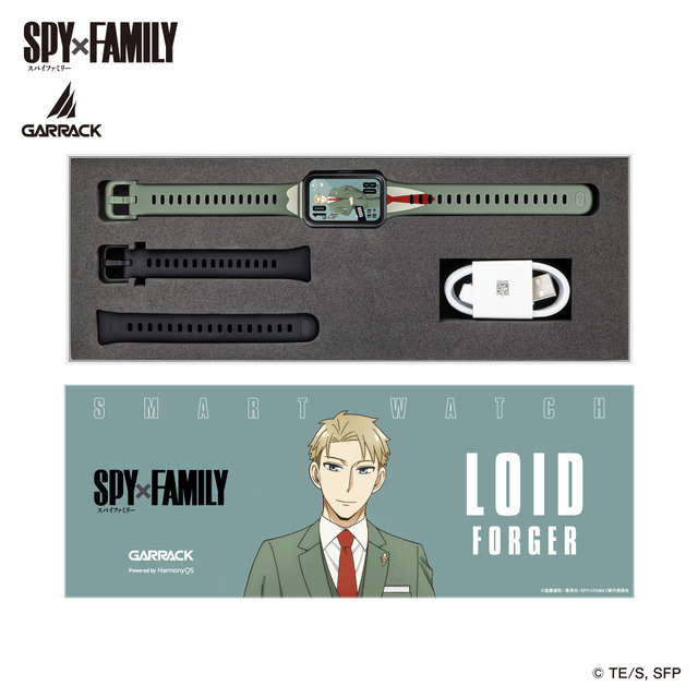 GARRACK『SPY×FAMILY』スマートウォッチ
