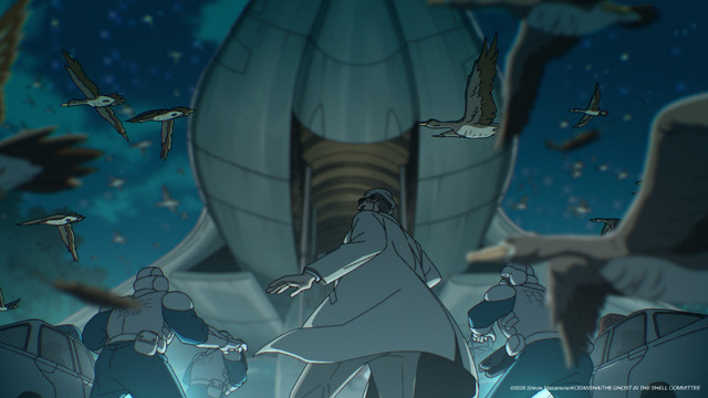 夏アニメ『攻殻機動隊 THE GHOST IN THE SHELL』第10話「BRAIN DRAIN ⅲ + GHOST COAST + EPILOGUE」場面カット