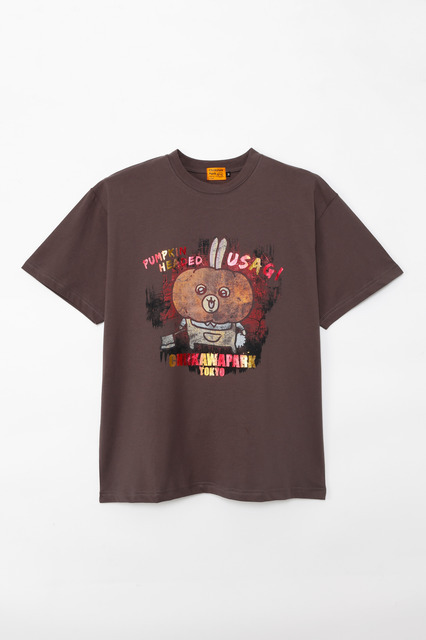 ちいかわパーク　Tシャツ　カボチャなうさぎ