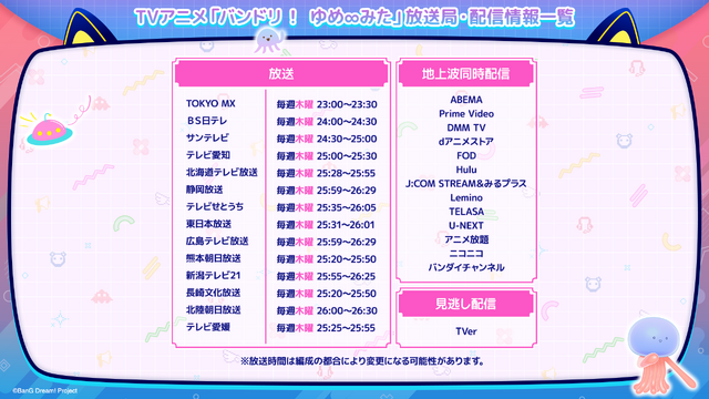 「バンドリ！ ゆめ∞みた」