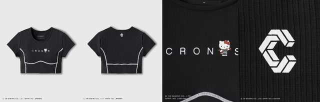 CRONOS × ハローキティ SHORT TEE