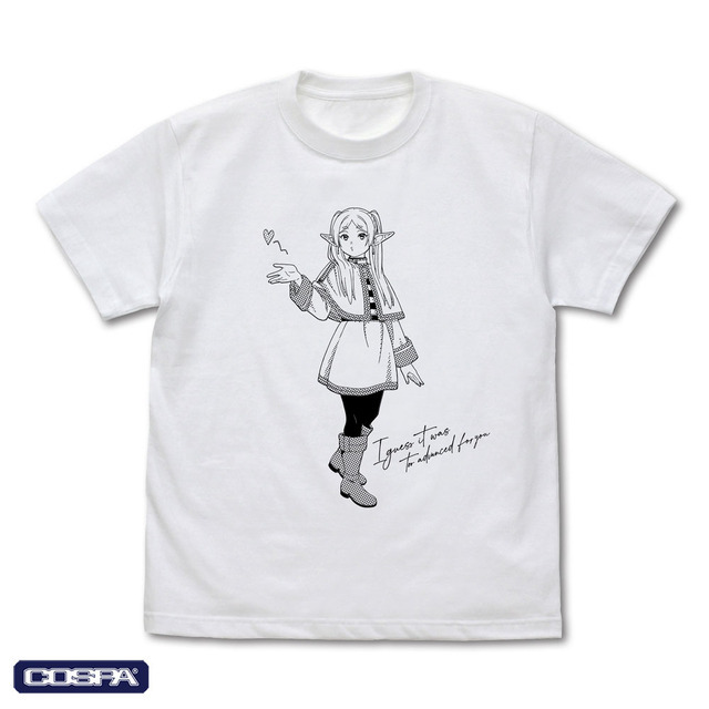 TVアニメ『葬送のフリーレン』フリーレンの色仕掛け Tシャツ（WHITE）