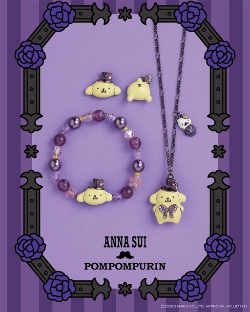 「ANNA SUI×POMPOMPURIN」