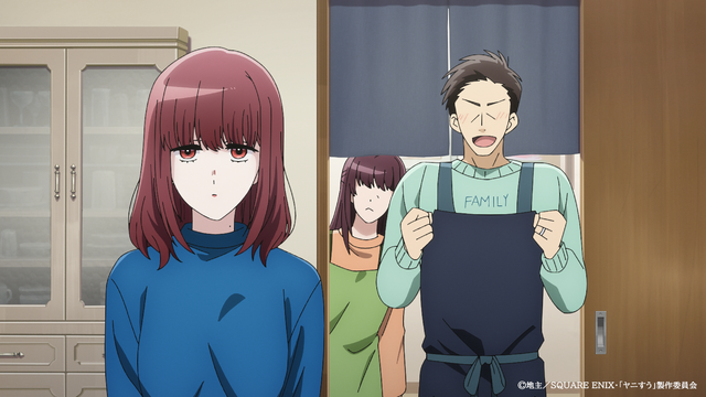 夏アニメ『スーパーの裏でヤニ吸うふたり』11本目（第11話）「スーパーの裏で迎える声」先行カット