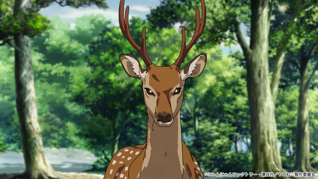 夏アニメ『ヤニねこ』第11話「ニャーたち in 京都にゃ」場面カット
