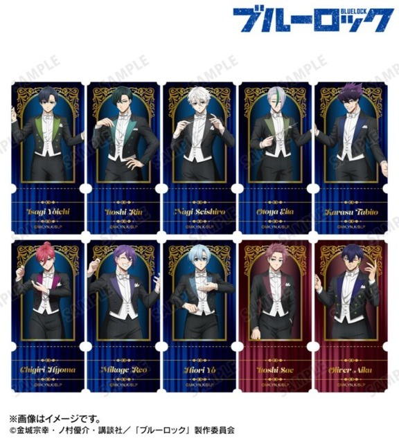 「描き下ろし 指揮者ver. トレーディングダイカットステッカー」単品 550円（税込）／BOX 5,500円（税込）