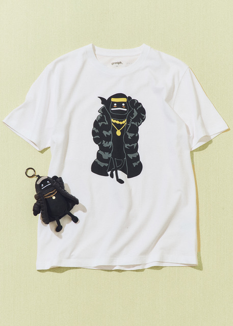 ギャグ漫画家・うすた京介×グラニフ　「ハマーシャドー｜Tシャツ」「ハマーシャドー｜チャーム」