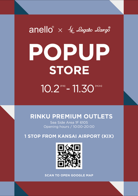 【POP UP STORE】りんくうプレミアム・アウトレット初出店
