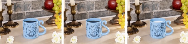 ホットコーヒー、ホットルイボスティー、ホットミルク
