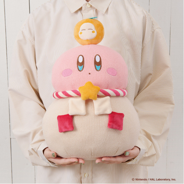 星のカービィ　おもちあみあみクッション