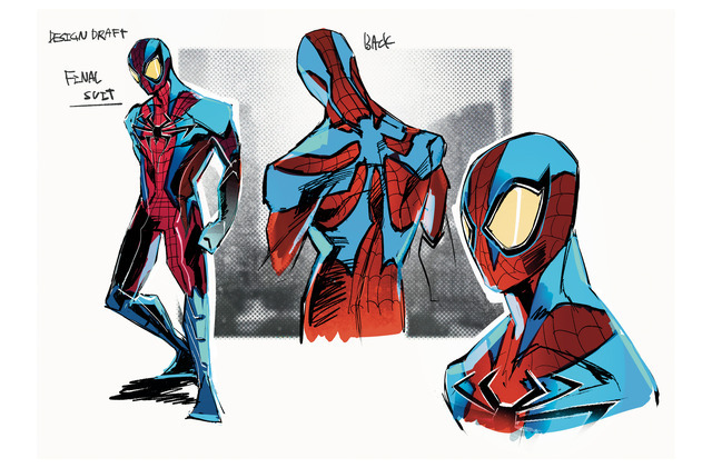 「スパイダーマン（作品タイトル未定）」漫画：tokitokoro