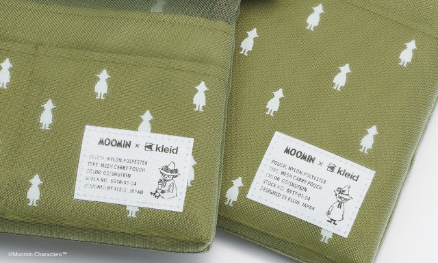 MOOMIN × kleid mesh carry pouch