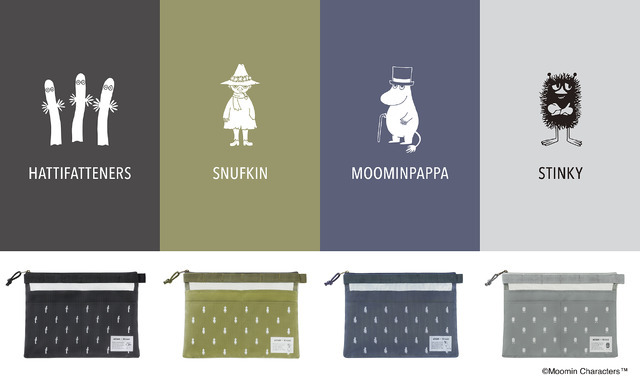 MOOMIN × kleid mesh carry pouch