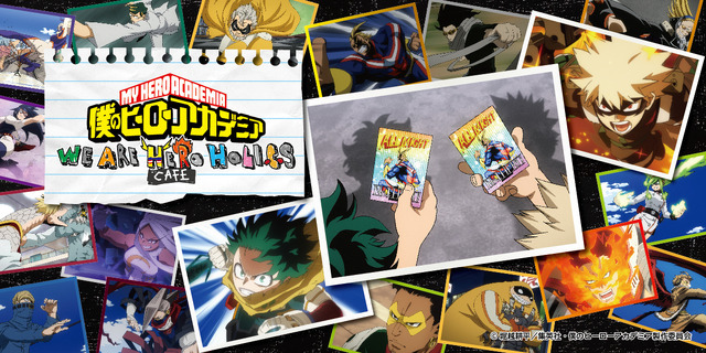「ヒロアカ」デク、爆豪、焦凍ら“ヒーロー”大集合☆個性やコスチュームをメニュで表現！コラボカフェ開催
