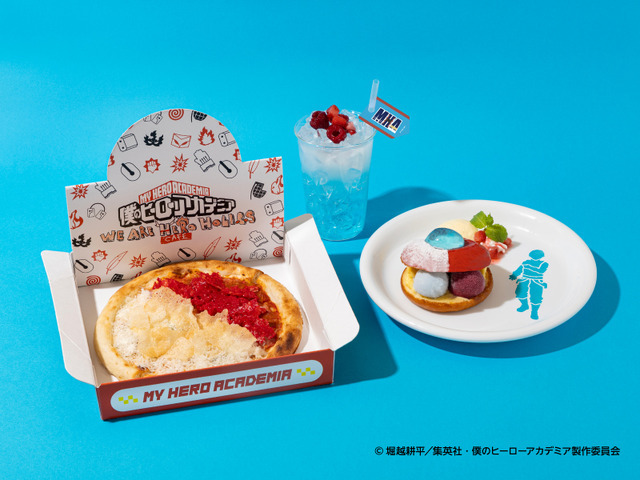 「ヒロアカ」デク、爆豪、焦凍ら“ヒーロー”大集合☆個性やコスチュームをメニュで表現！コラボカフェ開催