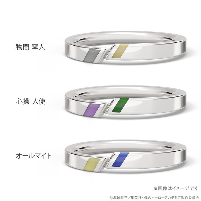 『ヒロアカ』10th Anniversary メッセージリング