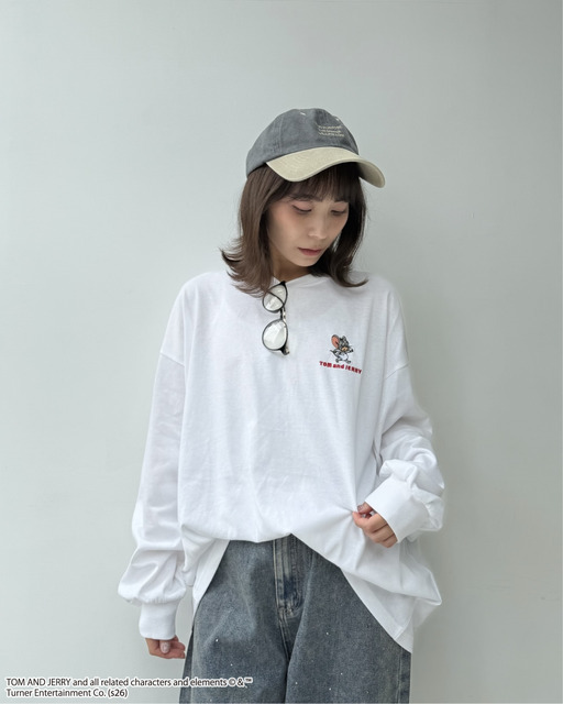 アクリルキーホルダー付トムとジェリーロンT