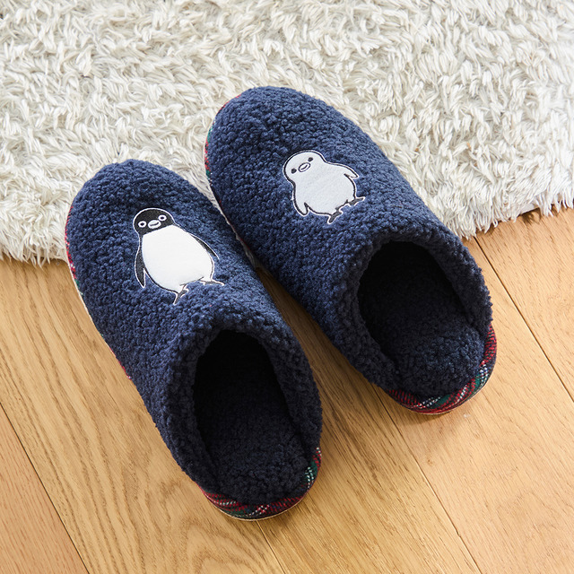 あったかもこもこボアスリッパ「Suicaのペンギン」