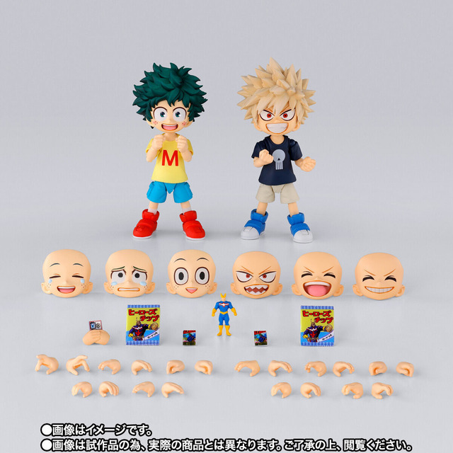 「S.H.Figuarts 緑谷出久＆爆豪勝己-幼少期セット-」
