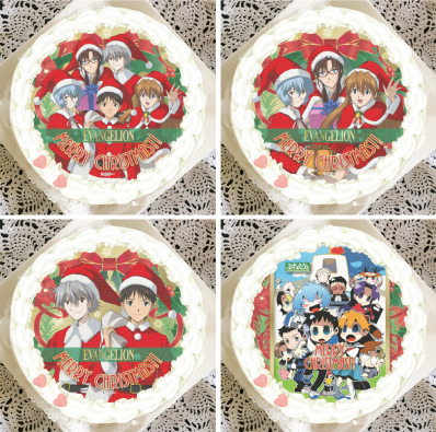 「『エヴァンゲリオン』クリスマスプリケーキ」4,980円（税別）（C） カラー