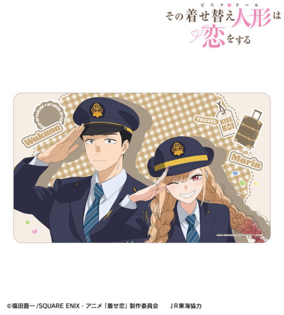 TVアニメ『その着せ替え人形は恋をする』Season 2　「描き下ろし 喜多川 海夢＆五条 新菜 駅員ver. マルチデスクマット」