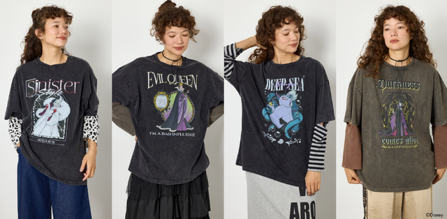 （VILLAINS）レイヤードTシャツ