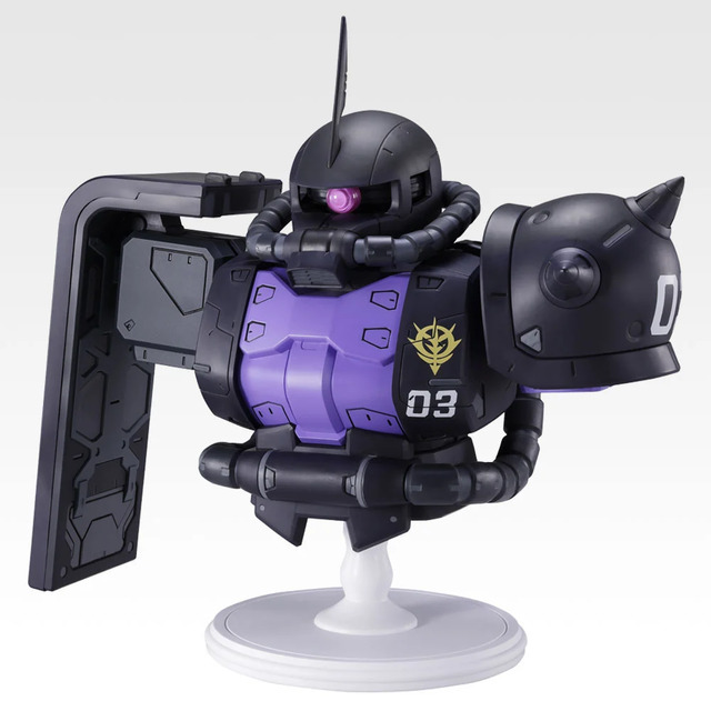 「一番くじ 機動戦士ガンダム UNIVERSAL CENTURY SAGA INTERLUDE」B賞：ザクII（黒い三連星） BUSTISAN