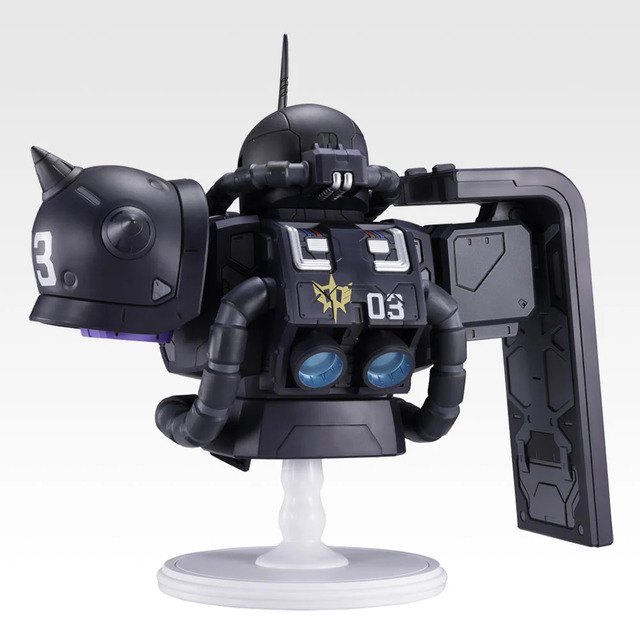 「一番くじ 機動戦士ガンダム UNIVERSAL CENTURY SAGA INTERLUDE」B賞：ザクII（黒い三連星） BUSTISAN