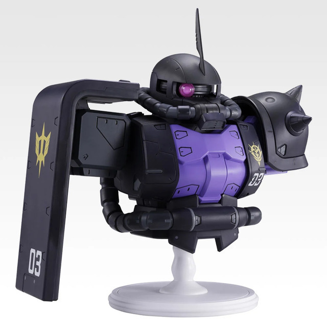 「一番くじ 機動戦士ガンダム UNIVERSAL CENTURY SAGA INTERLUDE」B賞：ザクII（黒い三連星） BUSTISAN