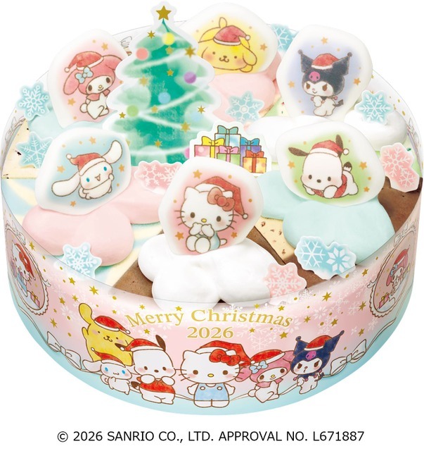 サンリオキャラクターズ クリスマス パレット６