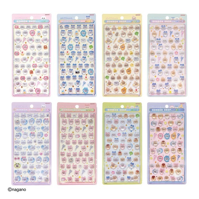 ボンボンドロップシールミニ ちいかわ（全8種）