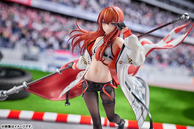 「STEINS；GATE 牧瀬紅莉栖 Racing Ver. ぬいぐるみ セット 1/7スケール 完成品フィギュア」
