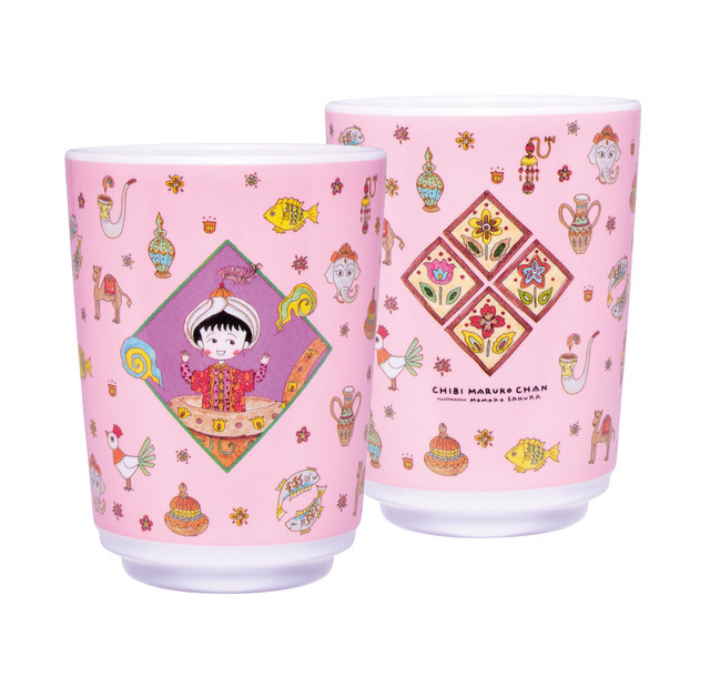 Happyくじ『ちびまる子ちゃん』原作40周年　C賞：食器コレクション（選べる全5種）