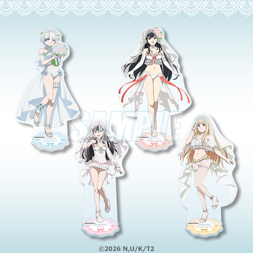 B賞 アクリルスタンドフィギュア全4種セット