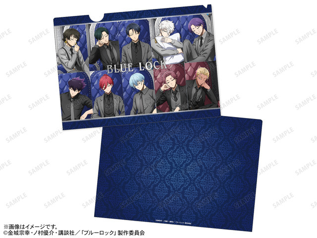 TVアニメ『ブルーロック』AGF2026限定 描き下ろし 集合 夢見る玉座ver. A4クリアファイル 600円（税込）