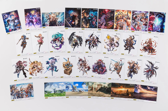 「グラブルVS」グランやベルゼバブたちの美麗イラストを手元に！ 描き下ろしも必見の「エンタメプリントブロマイド」発売中