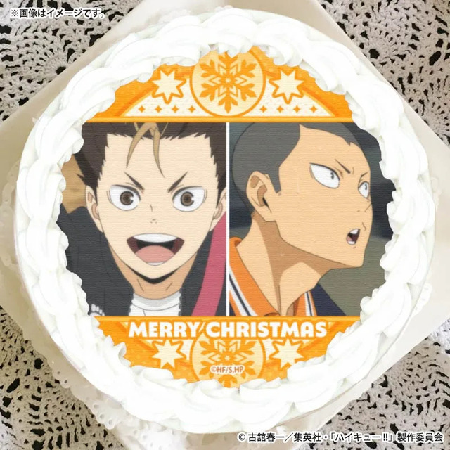 Xmasプリケーキ2026（西谷 夕・田中龍之介）【特典缶バッジ付き】[ハイキュー!!]
