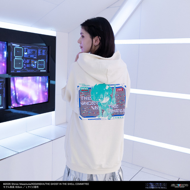 『攻殻機動隊 THE GHOST IN THE SHELL』サイバーグラフィックパーカー 2（報道）