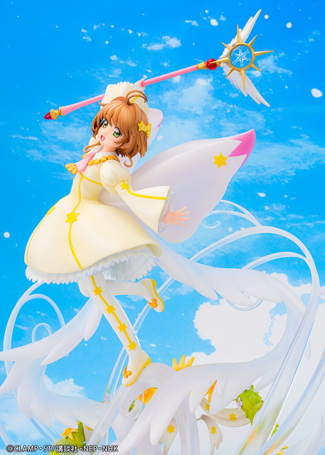 アニメ「カードキャプターさくら　クリアカード編」1/7スケールフィギュア「木之本桜 -soar-」