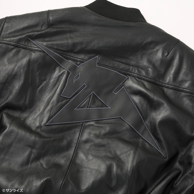 STRICT-G ALPHA『機動戦士ガンダム 逆襲のシャア』LEATHER MA-1 HERITAGE FIT FLIGHT JACKET アムロ・レイ