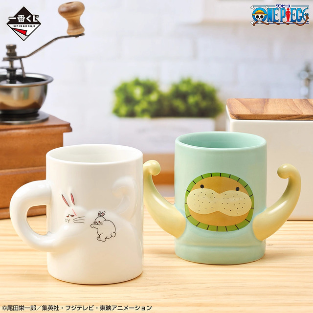 「一番くじ ワンピース～あにまる大集合！～」C賞：あにまるマグカップ（選べる全2種）　　使用イメージ