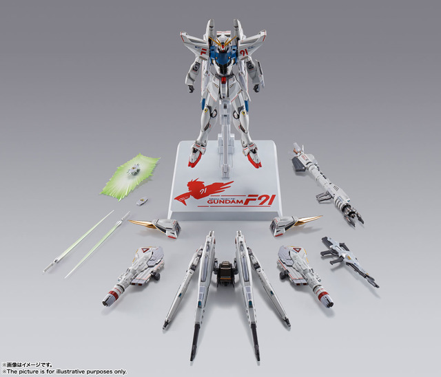 「METAL BUILD ガンダムF91 CHRONICLE WHITE Ver.」29,000円（税別）（C）創通・サンライズ