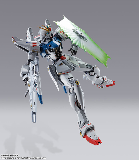 「METAL BUILD ガンダムF91 CHRONICLE WHITE Ver.」29,000円（税別）（C）創通・サンライズ