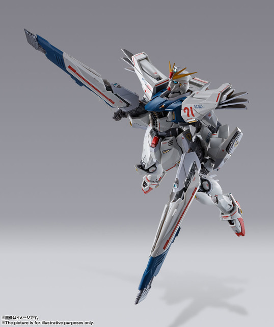 「METAL BUILD ガンダムF91 CHRONICLE WHITE Ver.」29,000円（税別）（C）創通・サンライズ