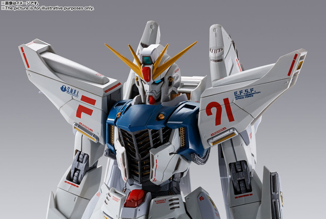 「METAL BUILD ガンダムF91 CHRONICLE WHITE Ver.」29,000円（税別）（C）創通・サンライズ