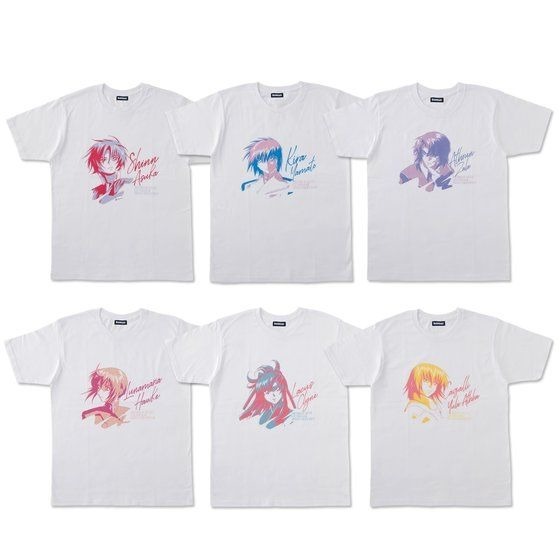 「機動戦士ガンダムSEED DESTINY トライカラーアイテム Tシャツ」3,300円（税込）（C）創通・サンライズ