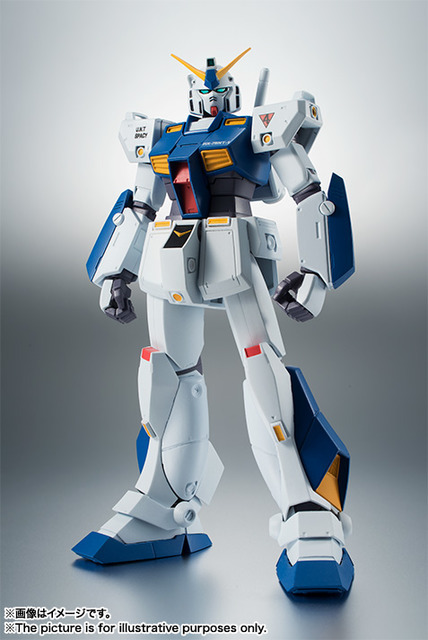 「ROBOT魂 ver. A.N.I.M.E.  RX-78NT-1 ガンダムNT-1 ver. A.N.I.M.E.」5,500円（税別）（C）創通・サンライズ