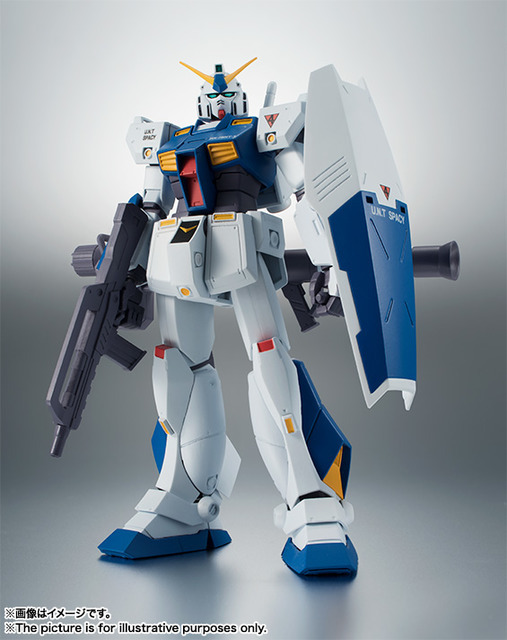 「ROBOT魂 ver. A.N.I.M.E.  RX-78NT-1 ガンダムNT-1 ver. A.N.I.M.E.」5,500円（税別）（C）創通・サンライズ