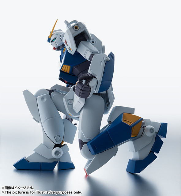 「ROBOT魂 ver. A.N.I.M.E.  RX-78NT-1 ガンダムNT-1 ver. A.N.I.M.E.」5,500円（税別）（C）創通・サンライズ