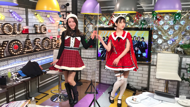 『声優と夜あそび 水【小松未可子×上坂すみれ】#25』（C）AbemaTV,Inc.